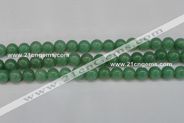 CAJ615 15.5 inches 14mm round AA grade green aventurine beads