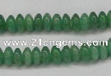 CAJ629 15.5 inches 4*8mm rondelle green aventurine beads