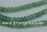 CAJ65 15.5 inches 4*6mm rondelle green aventurine beads wholesale