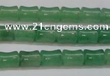 CAJ658 15.5 inches 8*10mm bone green aventurine beads