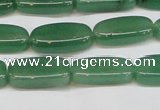 CAJ674 15.5 inches 6*9*20mm freeform green aventurine beads