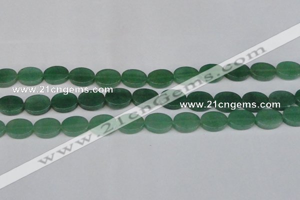 CAJ680 15.5 inches 13*18mm oval green aventurine beads