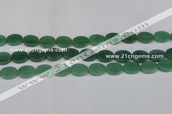 CAJ681 15.5 inches 15*20mm oval green aventurine beads