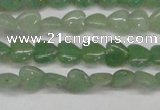 CAJ683 15.5 inches 8*8mm heart green aventurine beads