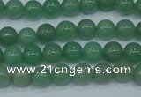 CAJ72 15.5 inches 8mm round green aventurine beads wholesale