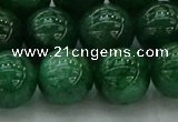 CAJ725 15.5 inches 14mm round green aventurine beads wholesale