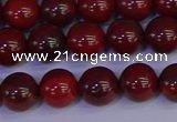 CAJ752 15.5 inches 8mm round apple jasper beads wholesale