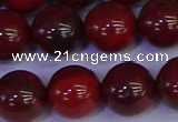 CAJ755 15.5 inches 14mm round apple jasper beads wholesale