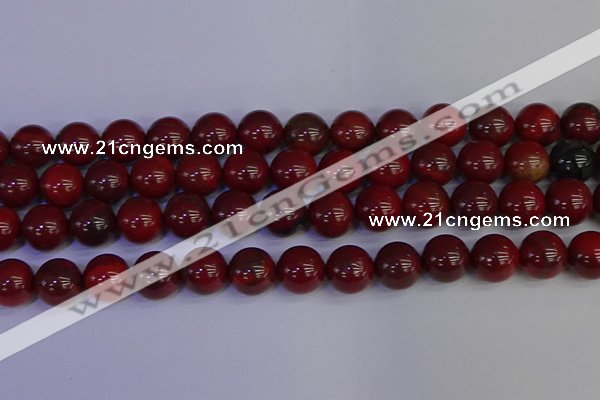 CAJ755 15.5 inches 14mm round apple jasper beads wholesale