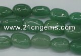 CAJ78 15.5 inches 10*14mm nuggets green aventurine beads wholesale