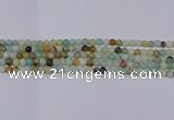 CAM01 4mm round mixed color natural amazonite beads Wholesale