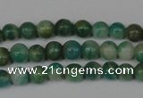 CAM1000 15.5 inches 4mm round natural Russian amazonite beads