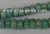 CAM1010 15.5 inches 4*7mm rondelle natural Russian amazonite beads