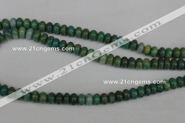 CAM1011 15.5 inches 5*8mm rondelle natural Russian amazonite beads