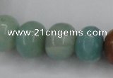 CAM104 15.5 inches 13*18mm rondelle amazonite gemstone beads