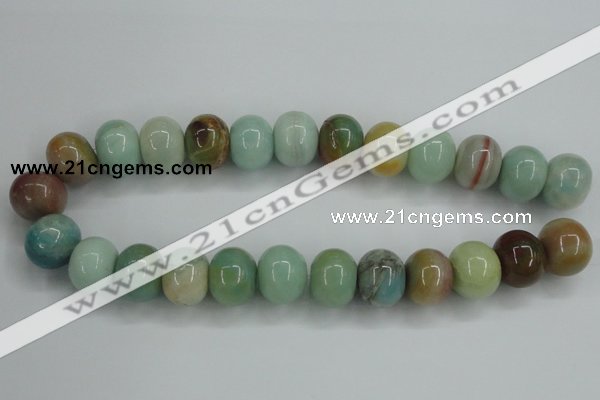 CAM105 15.5 inches 16*20mm rondelle amazonite gemstone beads