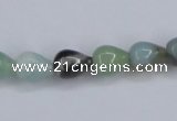 CAM113 15.5 inches 8*10mm teardrop amazonite gemstone beads