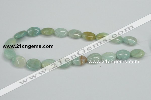 CAM119 15.5 inches 15*20mm oval amazonite gemstone beads wholesale