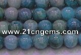 CAM1252 15.5 inches 8mm round natural Russian amazonite beads