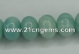 CAM127 15.5 inches 12*16mm rondelle amazonite gemstone beads