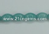 CAM129 15.5 inches 8*12mm rice amazonite gemstone beads wholesale