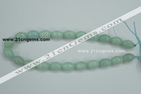 CAM131 15.5 inches 13*18mm rice amazonite gemstone beads wholesale