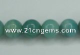 CAM137 15.5 inches 12mm round amazonite gemstone beads wholesale