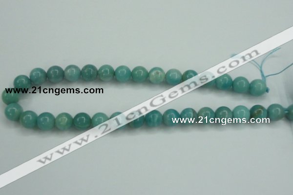 CAM137 15.5 inches 12mm round amazonite gemstone beads wholesale