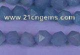 CAM1417 15.5 inches 8mm faceted nuggets Chinese amazonite beads