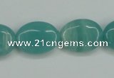 CAM148 15.5 inches 15*20mm oval amazonite gemstone beads wholesale