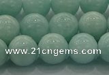 CAM1504 15.5 inches 12mm round natural peru amazonite beads