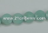 CAM155 15.5 inches 12mm faceted coin amazonite gemstone beads