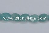 CAM158 15.5 inches 8*10mm faceted oval amazonite gemstone beads