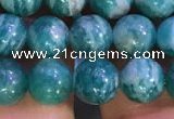 CAM1651 15.5 inches 6mm round Russian amazonite gemstone beads