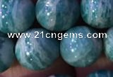 CAM1653 15.5 inches 10mm round Russian amazonite gemstone beads