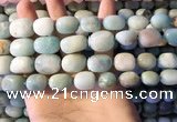 CAM1675 15.5 inches 8*10mm - 15*20mm nuggets amazonite beads