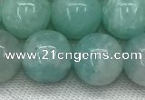 CAM1689 15.5 inches 12mm round natural amazonite beads wholesale