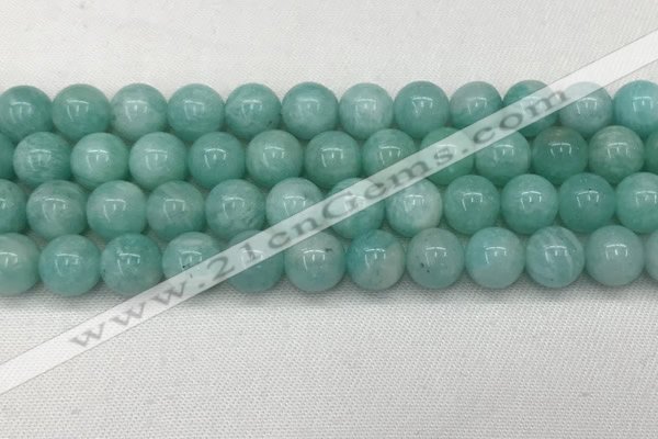 CAM1693 15.5 inches 10mm round natural amazonite gemstone beads