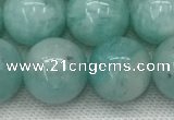 CAM1694 15.5 inches 12mm round natural amazonite gemstone beads