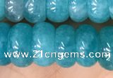 CAM1715 15.5 inches 5*9mm - 5*10mm rondelle natural amazonite beads