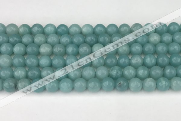 CAM1739 15.5 inches 8mm round amazonite gemstone beads