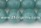 CAM1741 15.5 inches 12mm round amazonite gemstone beads