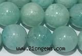 CAM1767 15 inches 8mm round amazonite gemstone beads