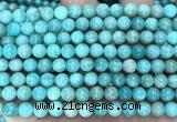 CAM1811 15 inches 6mm round amazonite gemstone beads