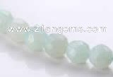 CAM27 faceted round natural amazonite 8mm stone beads Wholesale