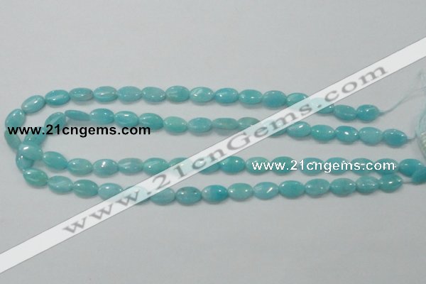 CAM303 15.5 inches 8*12mm oval natural peru amazonite beads wholesale