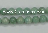 CAM401 15.5 inches 8mm round natural russian amazonite beads wholesale