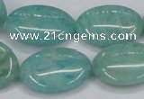 CAM409 15.5 inches 18*25mm oval natural russian amazonite beads