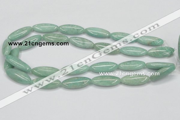 CAM410 15.5 inches 12*30mm horse eye natural russian amazonite beads