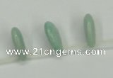 CAM418 15.5 inches flat teardrop 13*18mm natural russian amazonite beads